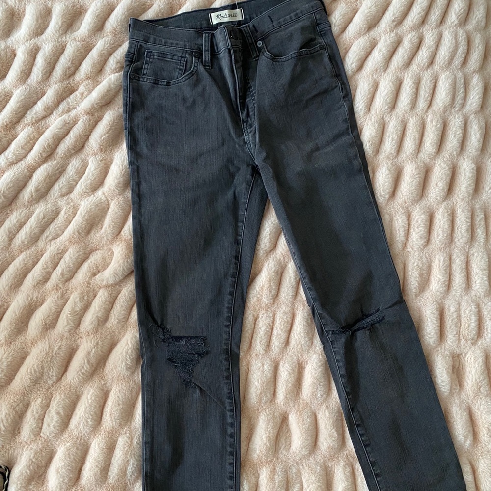 Madewell Black Skinny Jeans | Size 27/T | Never Worn